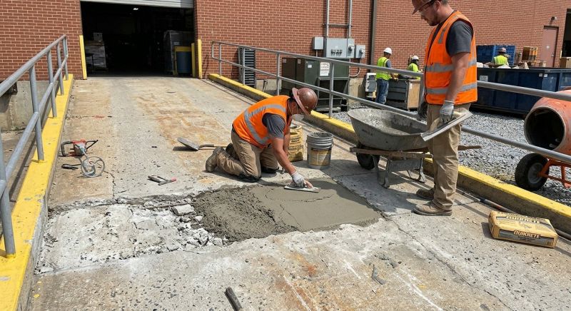 Concrete Ramp Repair Service