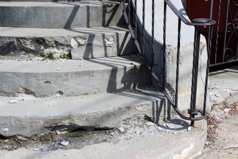 Damaged Concrete Ramp